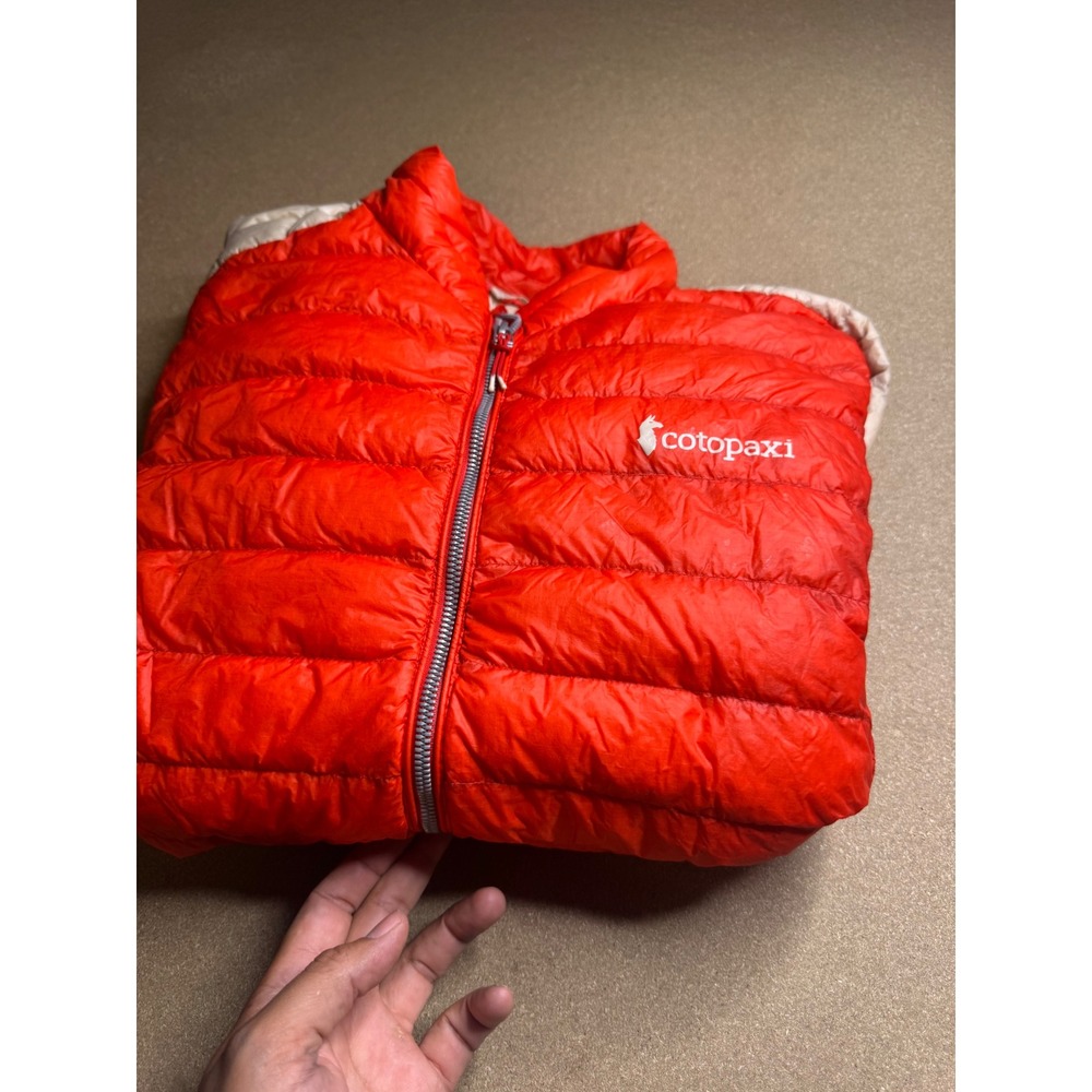 Cotopaxi Fuego LT 950-Fill Down Polartec Alpha Insulated Jacket Red Mens Medium - Picture 3 of 11